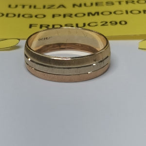 ARGOLLA ORO COMBINADO 10 K 2.6 GRMS (SEMINUEVO)