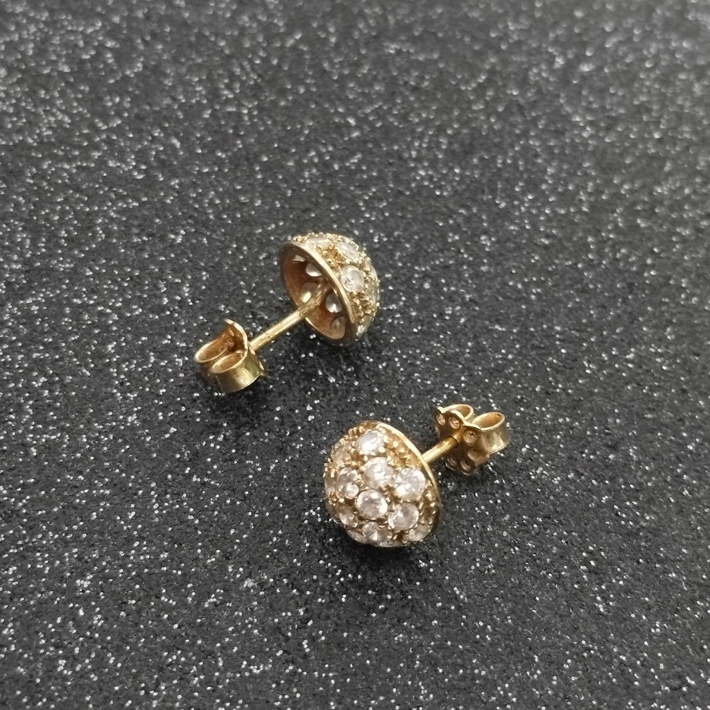 BROQUELES PAR ORO 14 K 3.8 GRMS (SEMINUEVO)