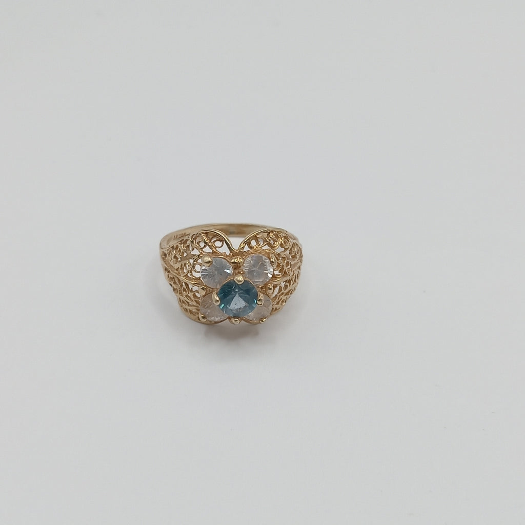 ANILLO ORO 14 K 3,20 GRMS (SEMINUEVO)