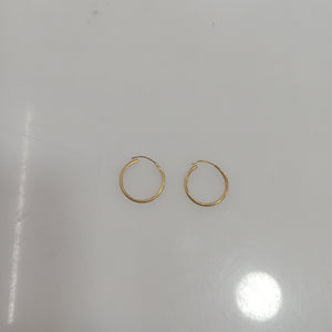 ARRACADAS PAR ORO 14 K 0.9 GRMS (SEMINUEVO)