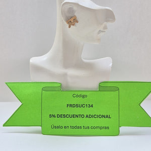 BROQUELES PAR ORO 10 K 0,90 GRMS (SEMINUEVO)