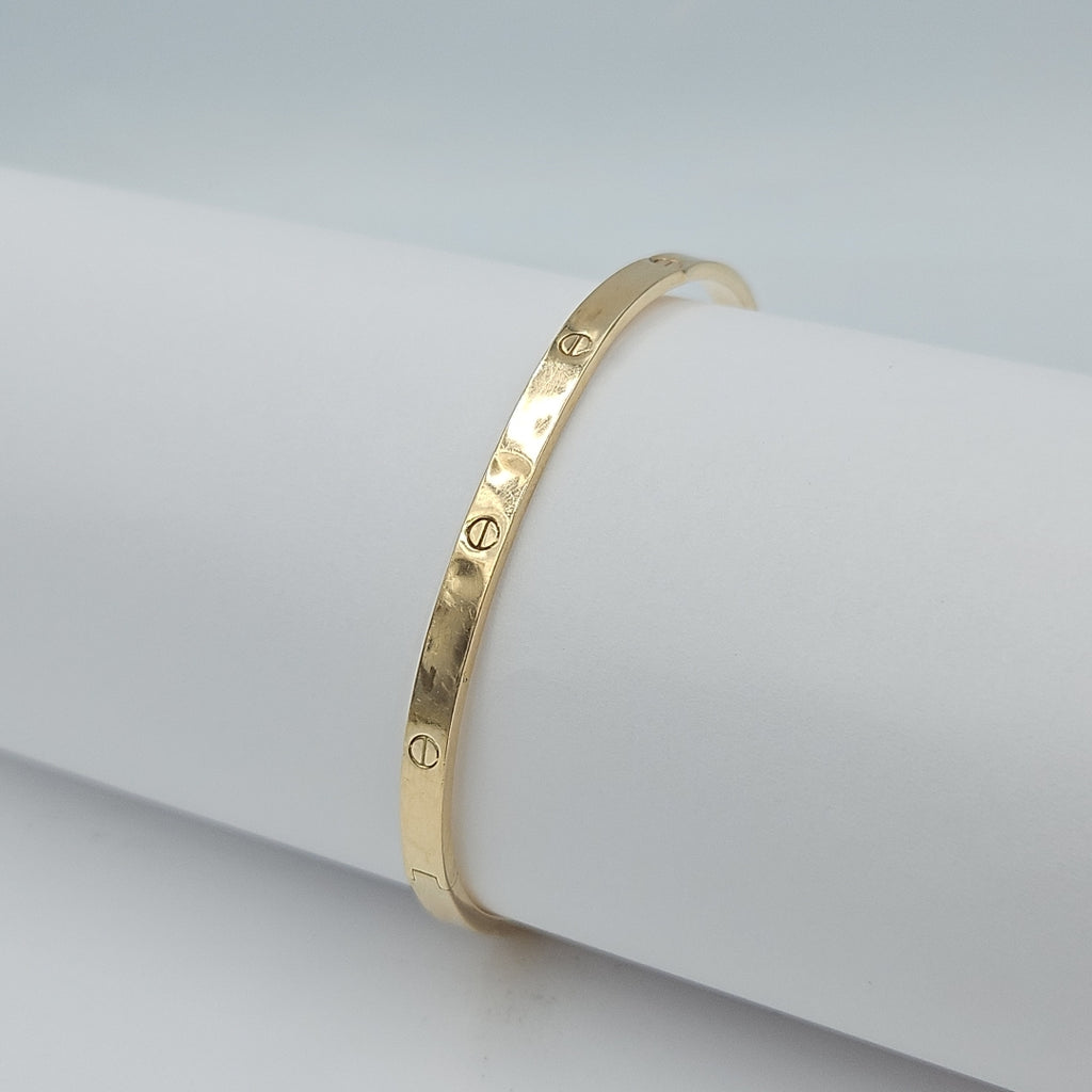 PULSERA RIGIDA ORO 14 K 4,90 GRMS (SEMINUEVO)
