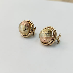 ARETES PAR ORO 8 K 6.3 GRMS (SEMINUEVO)