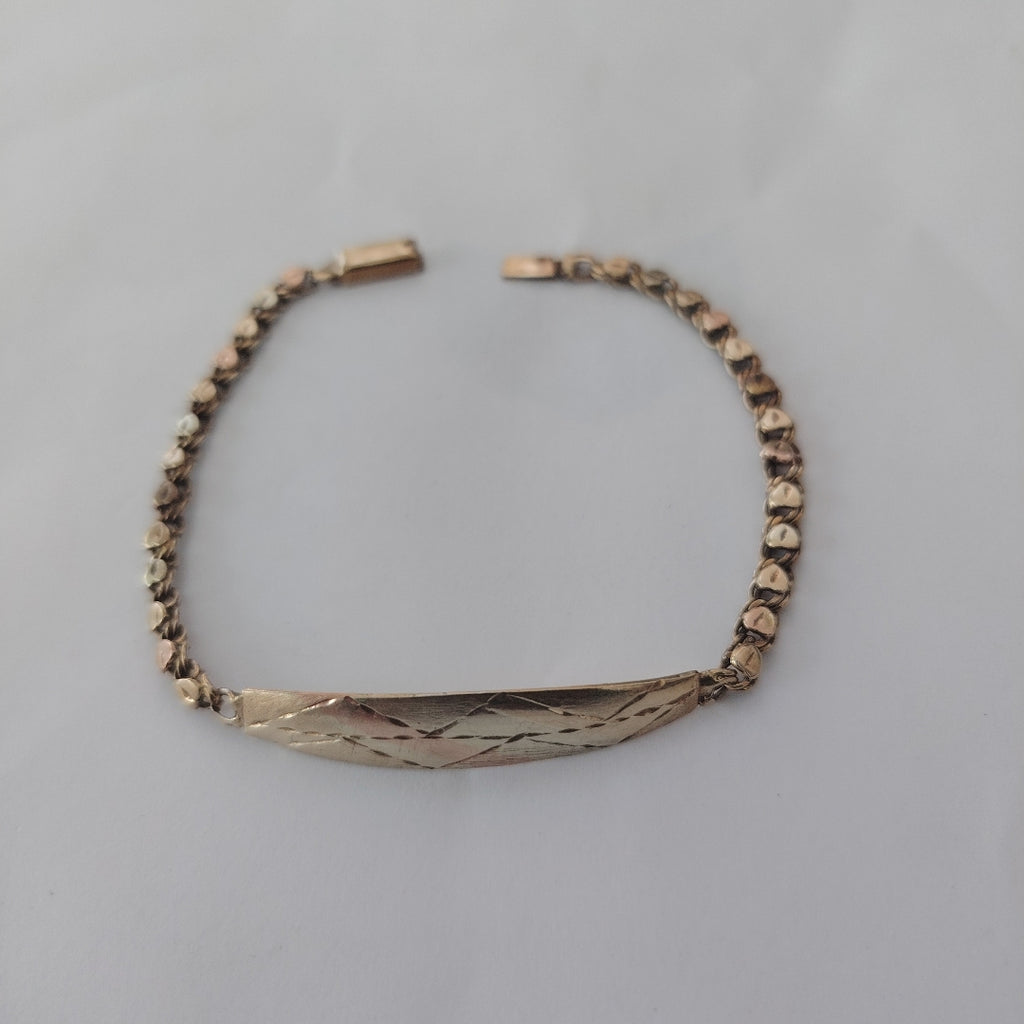ESCLAVA ORO,ORO COMBINADO 10 K 7,00 GRMS (SEMINUEVO)