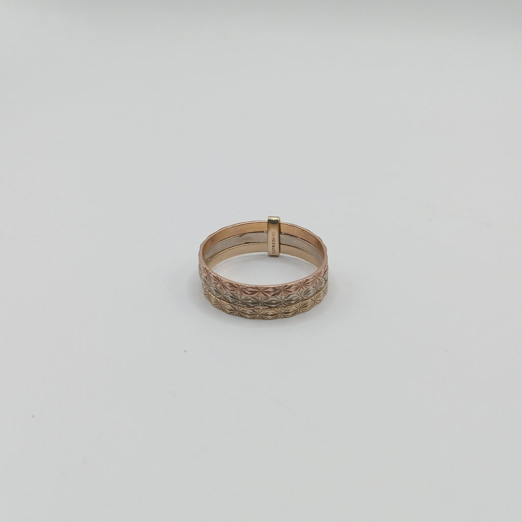 ANILLITO ORO, ORO COMBINADO 10 K 2.1 GRMS (SEMINUEVO)