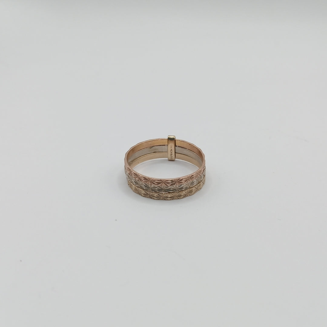 ANILLITO ORO, ORO COMBINADO 10 K 2.1 GRMS (SEMINUEVO)