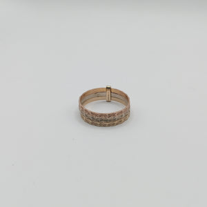 ANILLITO ORO, ORO COMBINADO 10 K 2.1 GRMS (SEMINUEVO)
