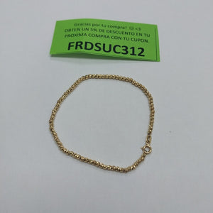 PULSERA ORO 14 K 3.3 GRMS (SEMINUEVO)