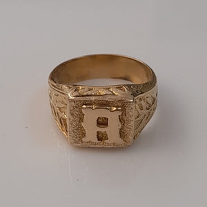 ANILLO ORO 14 K 6.9 GRMS (SEMINUEVO)