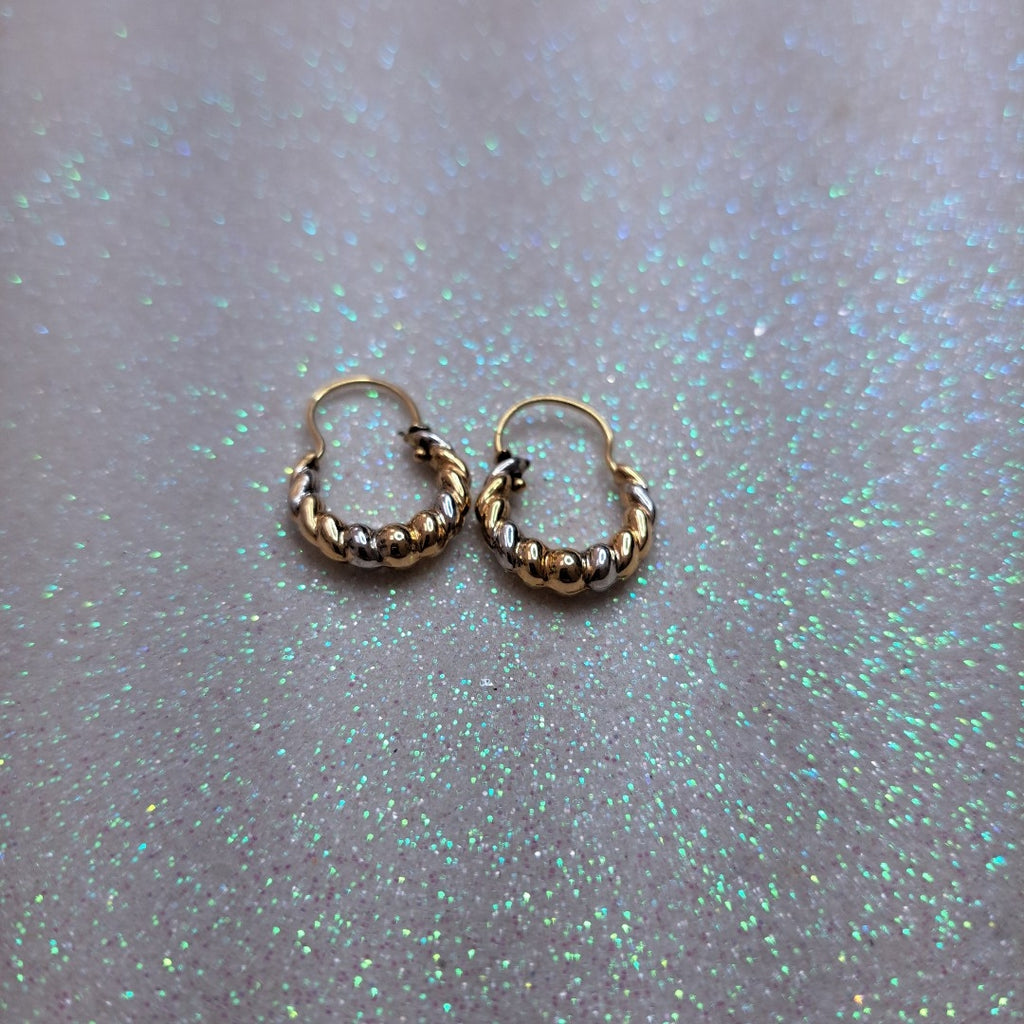 ARRACADAS PAR ORO 10 K 1,20 GRMS (SEMINUEVO)