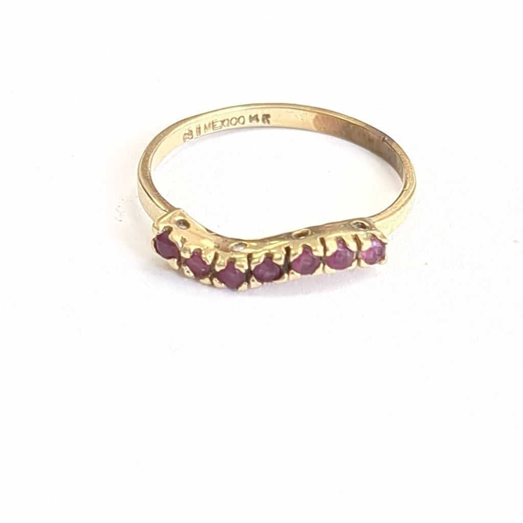 ANILLO ORO 14 K 1,40 GRMS (SEMINUEVO)