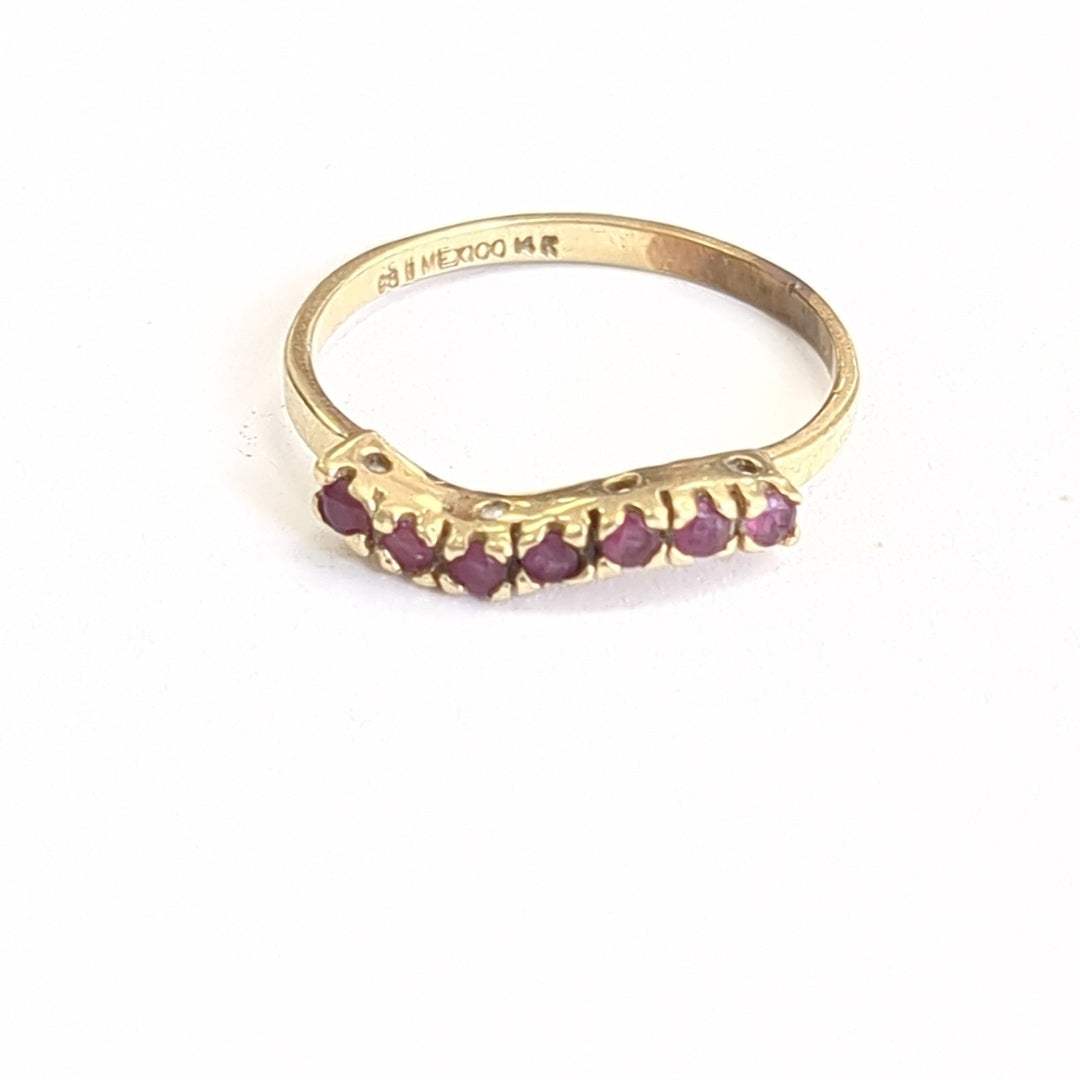 ANILLO ORO 14 K 1,40 GRMS (SEMINUEVO)
