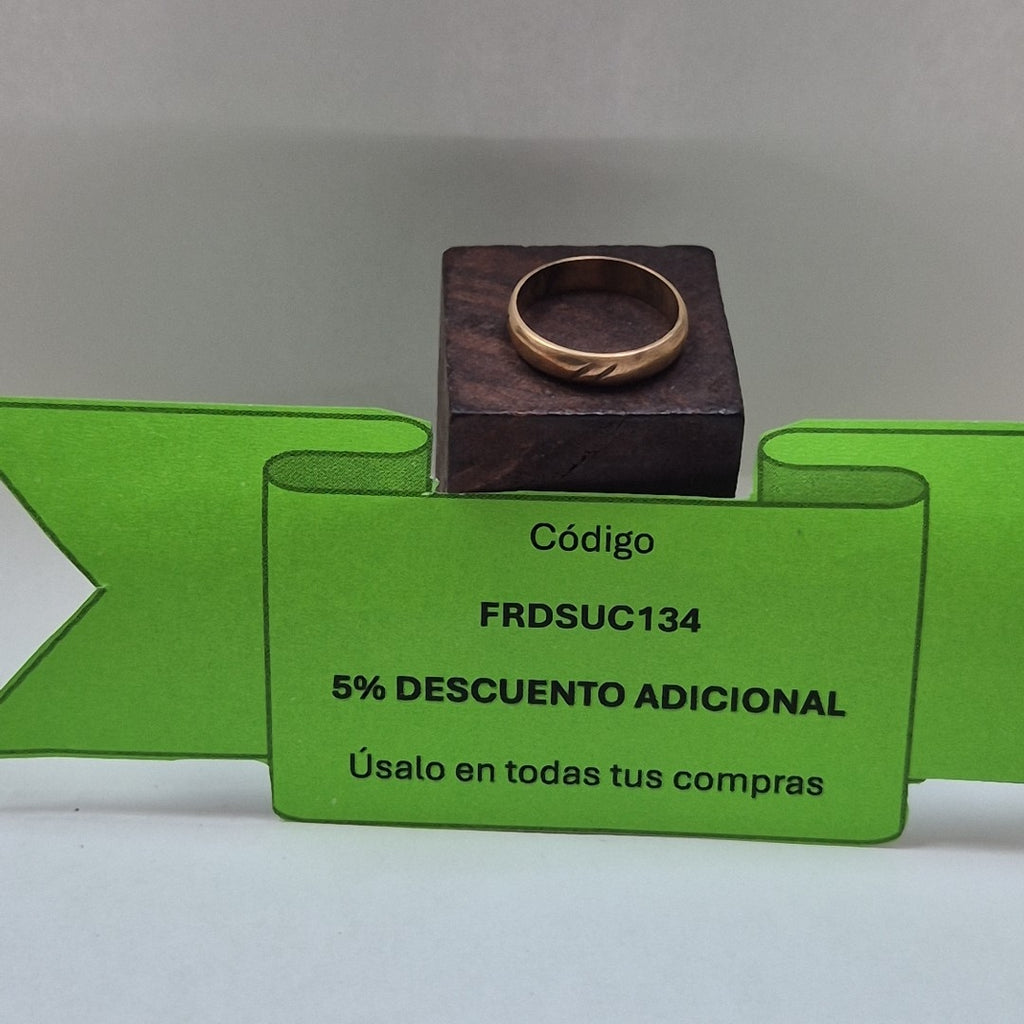 ANILLITO ORO 10 K 2,50 GRMS (SEMINUEVO)
