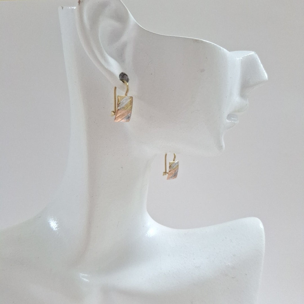 BROQUELES PAR ORO 10 K 0,80 GRMS (SEMINUEVO)