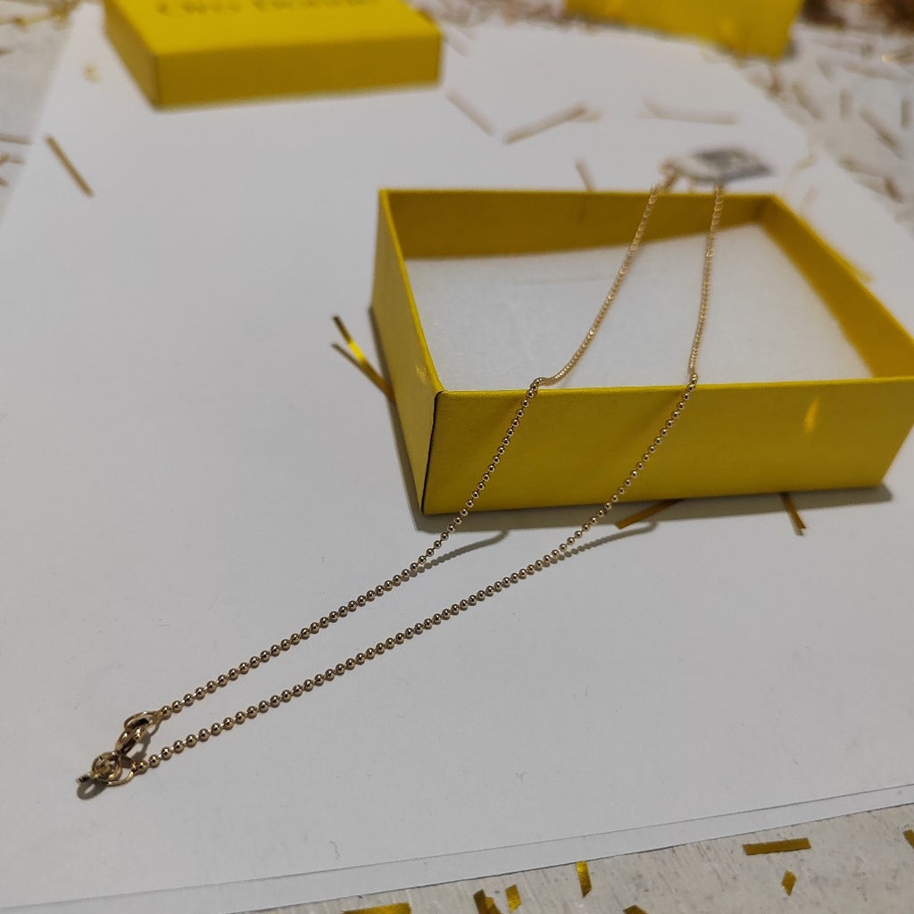 CADENA ORO 14 K 2.7 GRMS (SEMINUEVO)