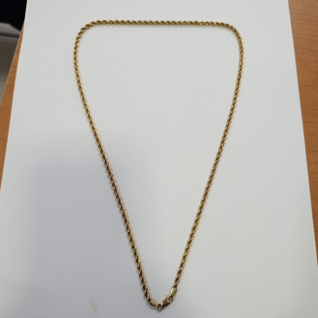 CADENA ORO 10 K 6.3 GRMS (SEMINUEVO)