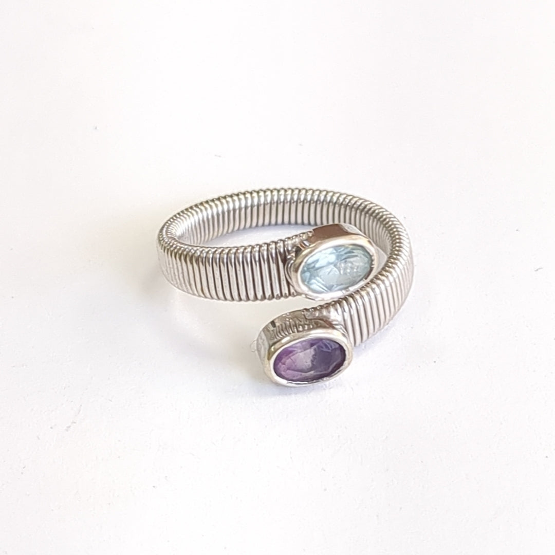 ANILLITO ORO BLANCO 14 K 4,80 GRMS (SEMINUEVO)