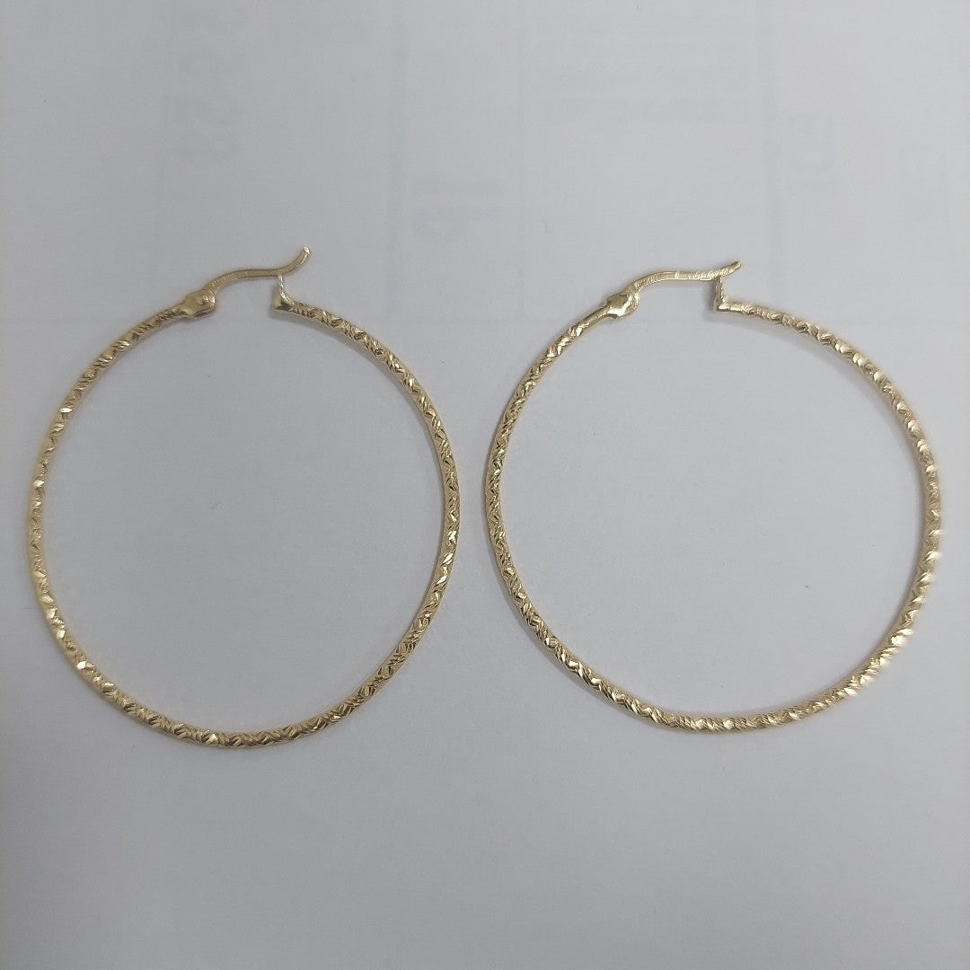 ARRACADAS PAR ORO 14 K 2.7 GRMS (SEMINUEVO)
