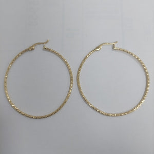 ARRACADAS PAR ORO 14 K 2.7 GRMS (SEMINUEVO)