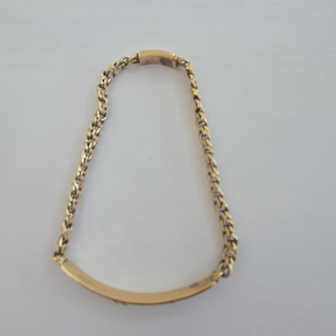 ESCLAVA ORO 14 K 10,80 GRMS (SEMINUEVO)