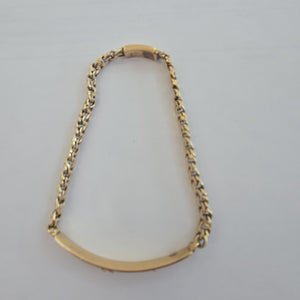 ESCLAVA ORO 14 K 10,80 GRMS (SEMINUEVO)