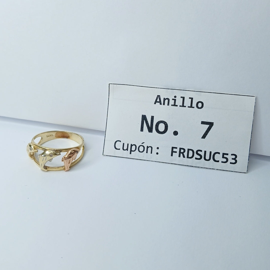 ARGOLLA ORO 14 K 3,10 GRMS (SEMINUEVO)