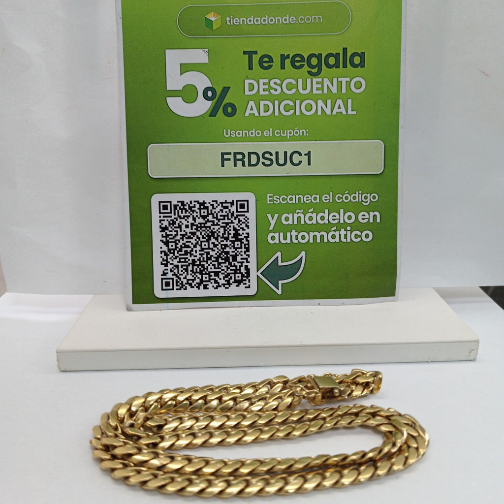 CADENA ORO 14 K 138 GRMS (SEMINUEVO)