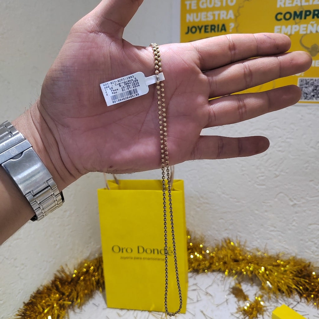 CADENA ORO 10 K 10 GRMS (SEMINUEVO)