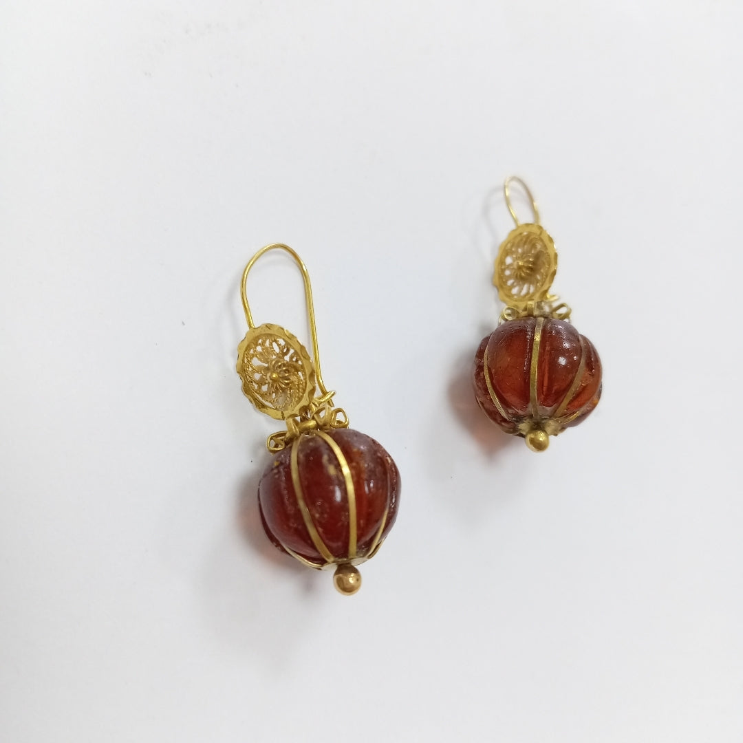 ARETES PAR ORO 10 K 3,60 GRMS (SEMINUEVO)