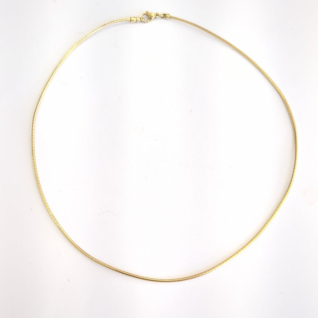 GARGANTILLA ORO 14 K 7,90 GRMS (SEMINUEVO)