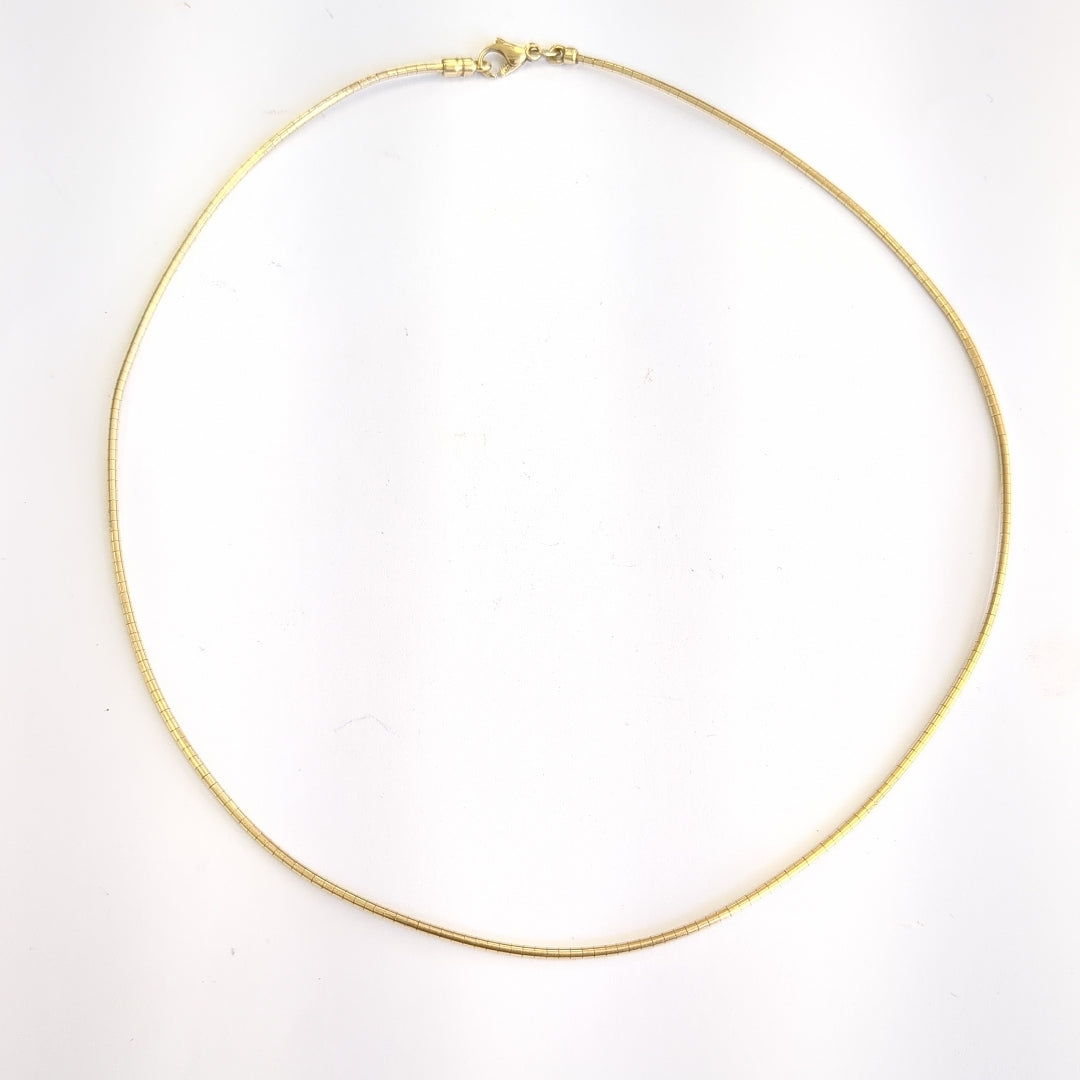 GARGANTILLA ORO 14 K 7,90 GRMS (SEMINUEVO)