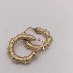 ARRACADAS PAR ORO 14 K 4.3 GRMS (SEMINUEVO)