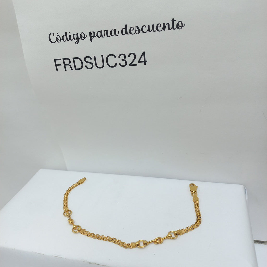 PULSERA ORO 14 K 5.2 GRMS (SEMINUEVO)