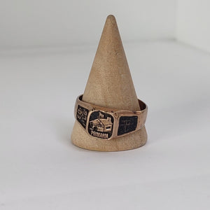 ANILLO ORO 8 K 5.3 GRMS (SEMINUEVO)