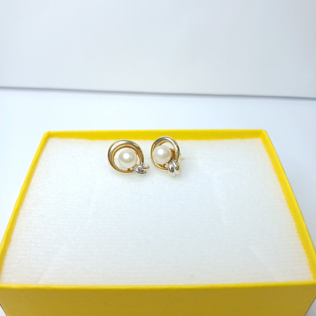 BROQUELES PAR ORO 14 K 3.5 GRMS (SEMINUEVO)