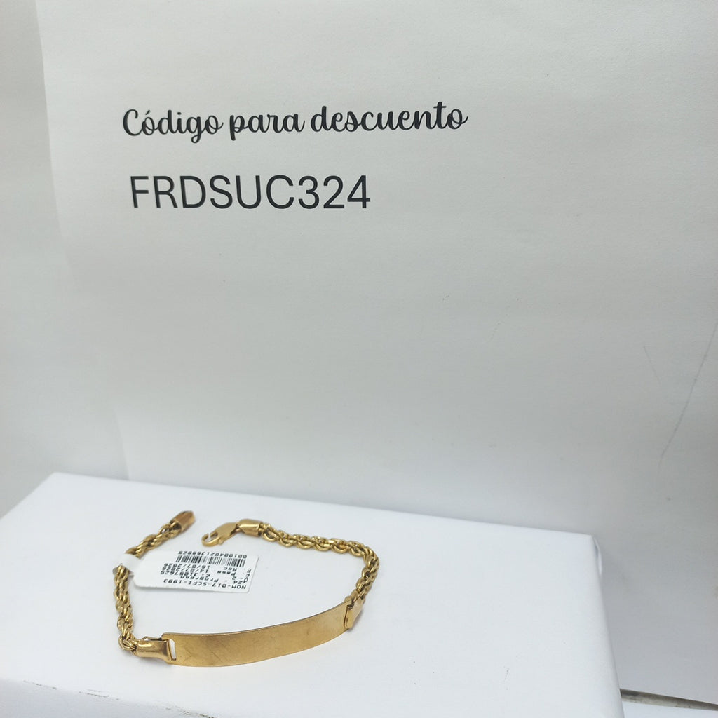 ESCLAVA ORO 10 K 10.2 GRMS (SEMINUEVO)