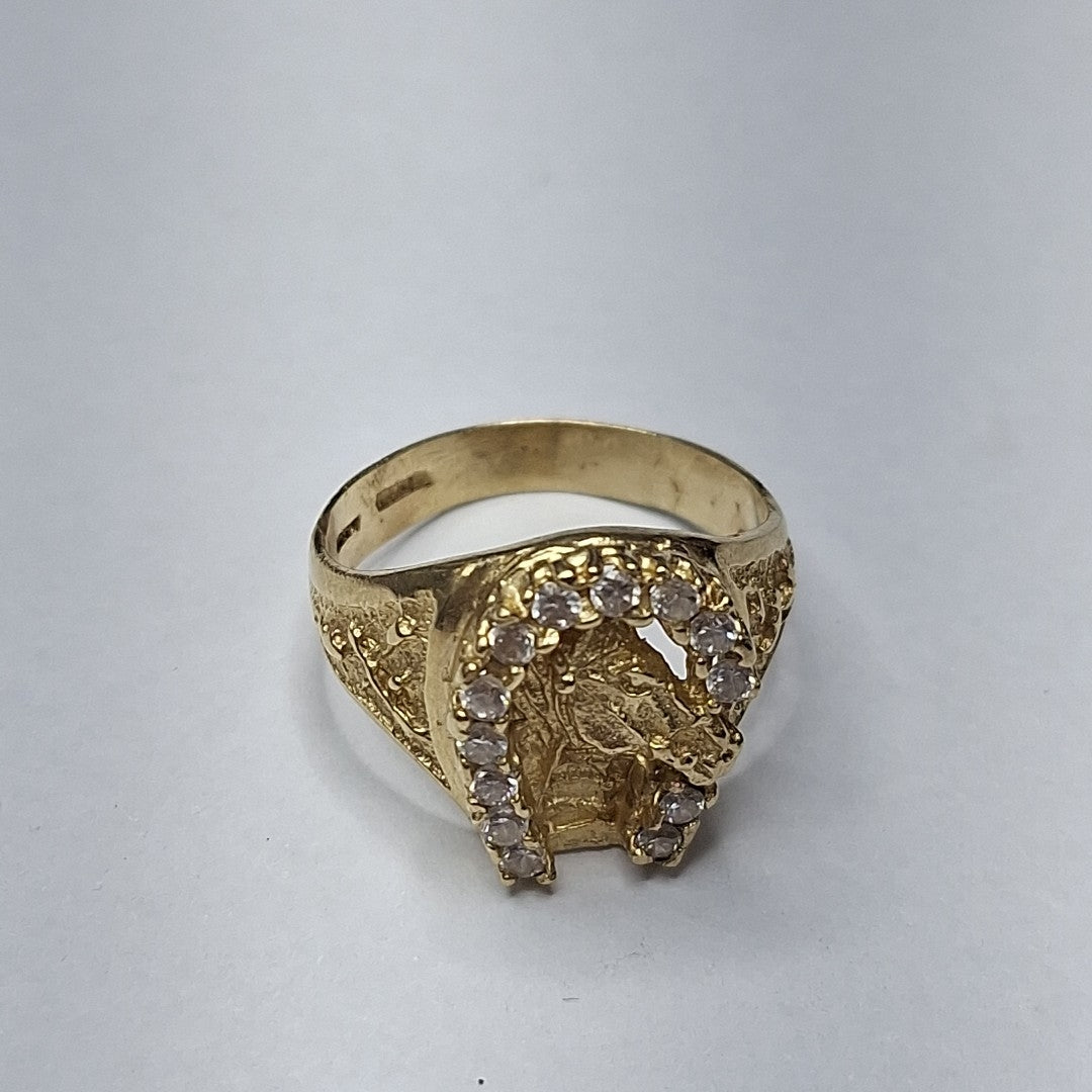ANILLO ORO 10 K 5,60 GRMS (SEMINUEVO)