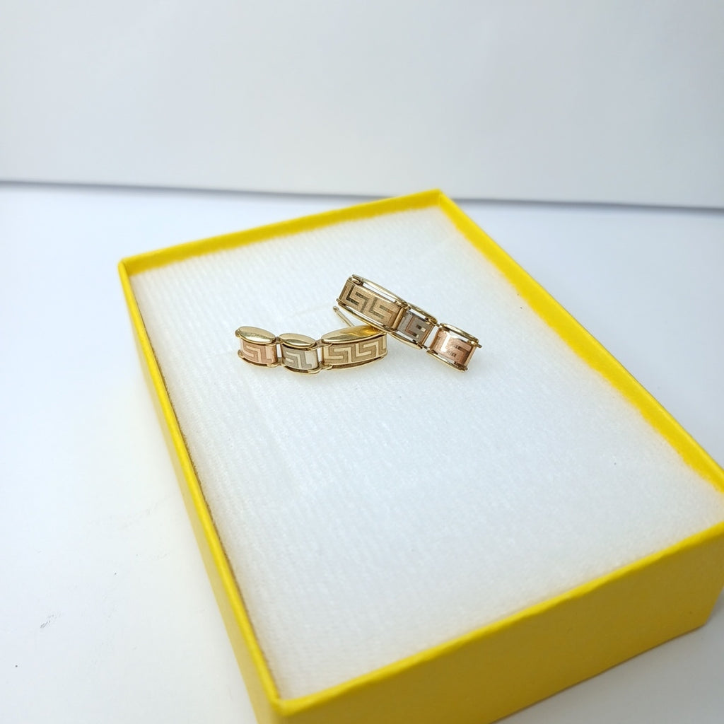 BROQUELES PAR ORO 14 K 2.9 GRMS (SEMINUEVO)