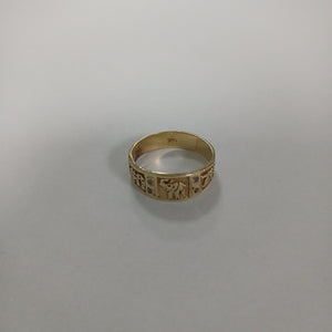 ARGOLLA DE LA SUERTE ORO 14 K 2,60 GRMS (SEMINUEVO)