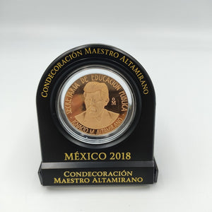 MEDALLA CONMEMORATIVA ORO 21 K 41,90 GRMS (SEMINUEVO)