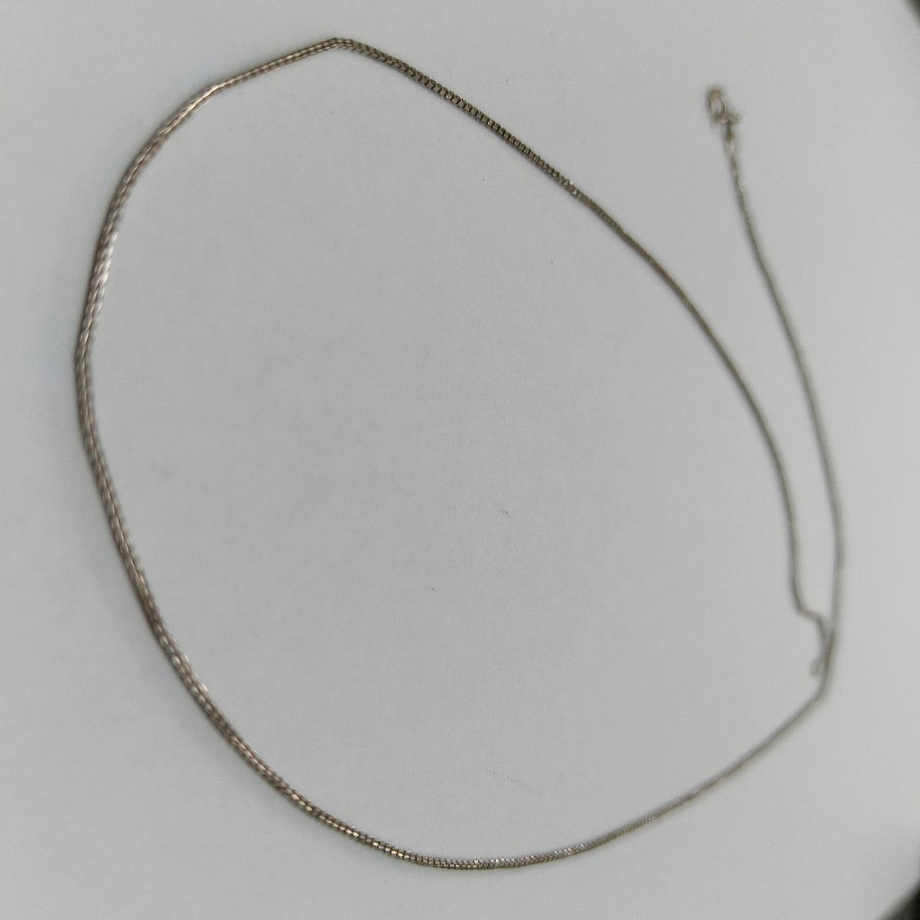 GARGANTILLA ORO BLANCO 14 K 2,00 GRMS (SEMINUEVO)