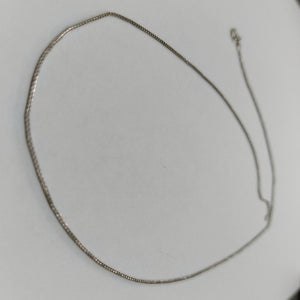 GARGANTILLA ORO BLANCO 14 K 2,00 GRMS (SEMINUEVO)