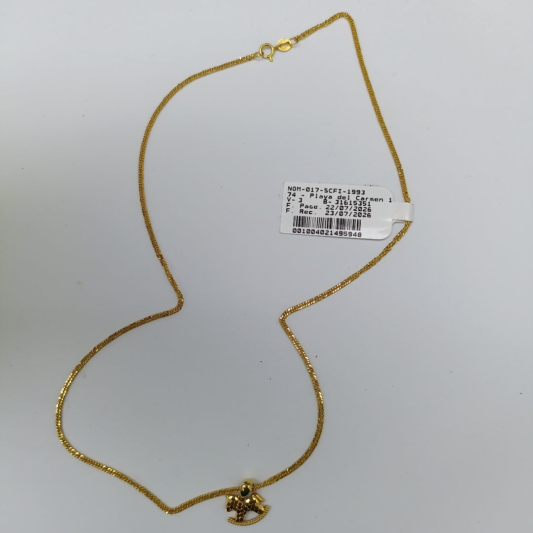 GARGANTILLA ORO 18 K 2,20 GRMS (SEMINUEVO)