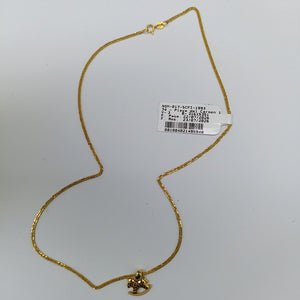 GARGANTILLA ORO 18 K 2,20 GRMS (SEMINUEVO)