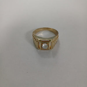 ANILLO ORO 10 K 6.4 GRMS (SEMINUEVO)