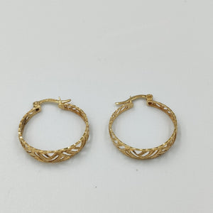 ARRACADAS PAR ORO 14 K 3.1 GRMS (SEMINUEVO)