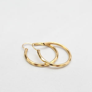 ARRACADAS PAR ORO 14 K 3.5 GRMS (SEMINUEVO)