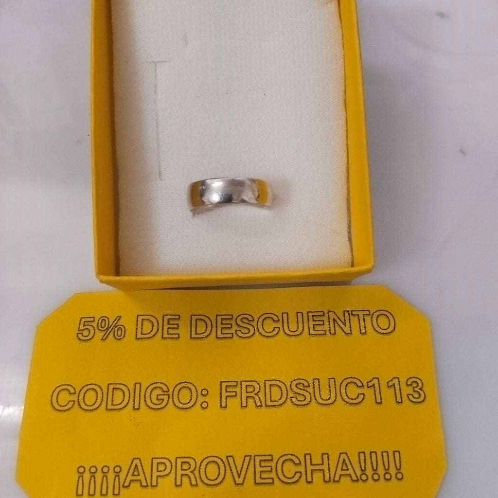ARGOLLA PLATA 3.4 GRMS (SEMINUEVO)
