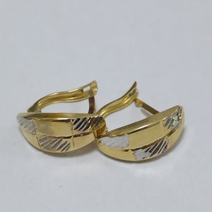ARETES PAR ORO 14 K 1.6 GRMS (SEMINUEVO)