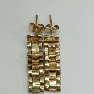 ARETES PAR ORO 14 K 2.8 GRMS (SEMINUEVO)